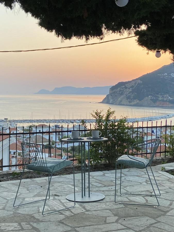 Villa Icelle Skopelos Town Sea View Swimming Pool Exterior foto